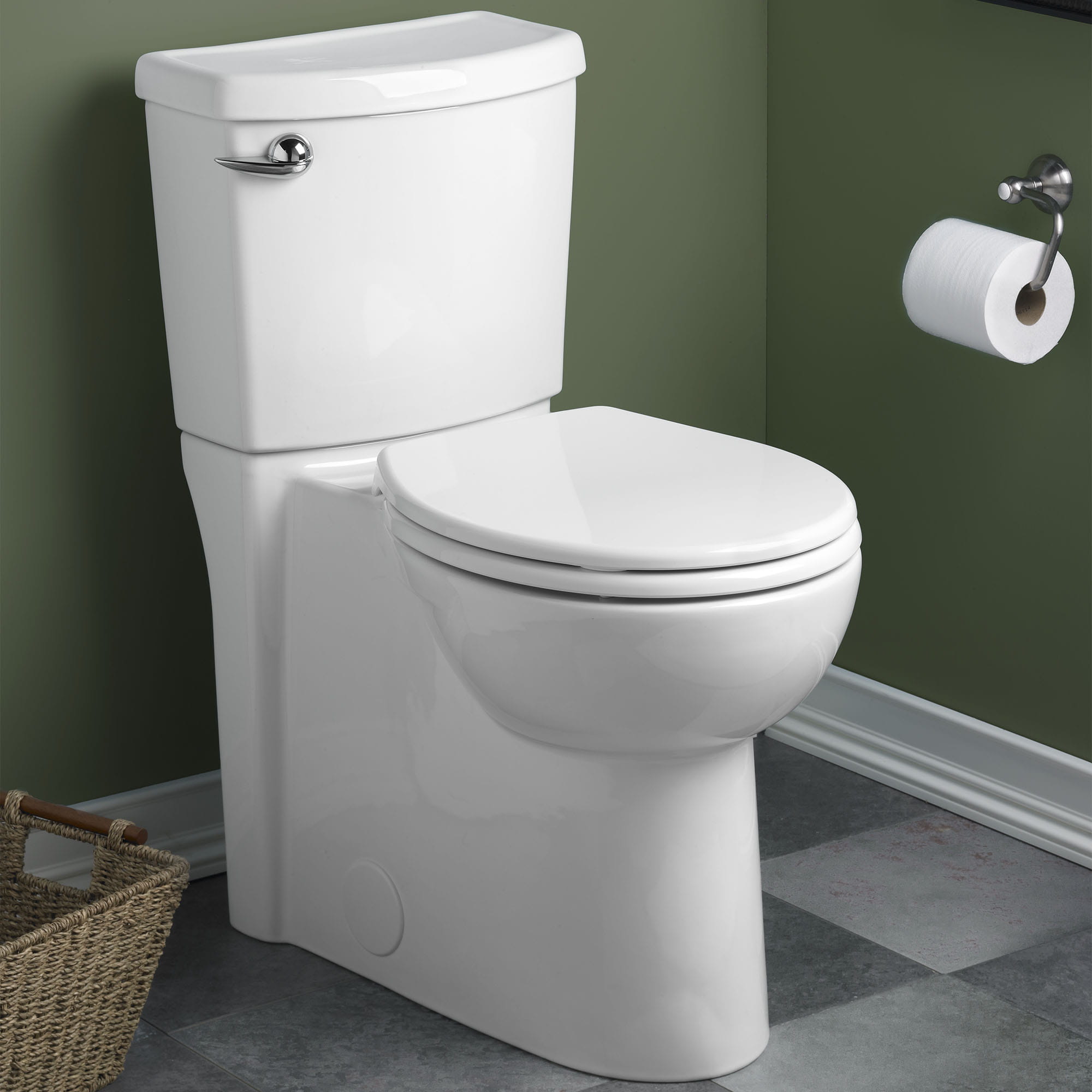 Cadet® 3 FloWise™ Skirted Two-Piece 1.28 gpf/4.8 Lpf Chair Height Round Front Toilet With Seat